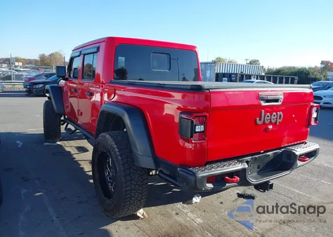 2021 Jeep Gladiator Rubicon 4X4 из США, поврежденный, VIN 1C6JJTBG4ML533672